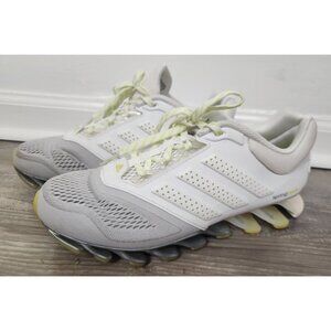 Adidas Women's Sz. 8 Springblade Drive 2 Lime Green/Grey/White Running Shoes